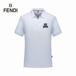 Picture of Fendi Polo Shirt Short _SKUFendiShortPolom-3xl25t0720151